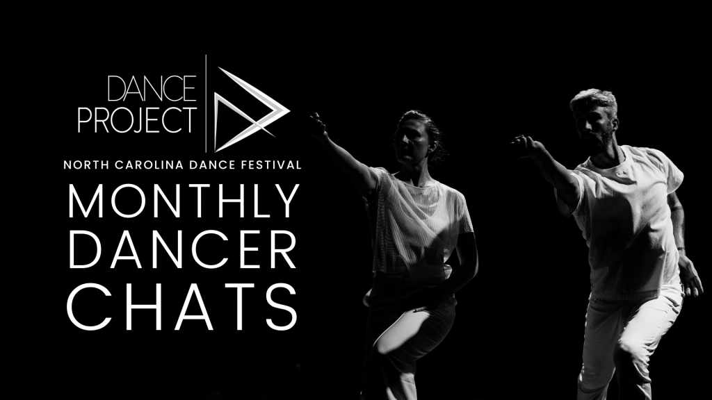 Designed graphic for NCDF Monthly Dancer Chats.