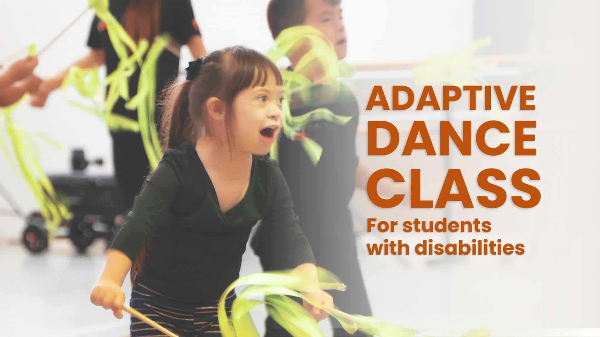 Designed graphic for Dance Project's Adaptive Dance Class.