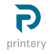 Logo for the Printery.